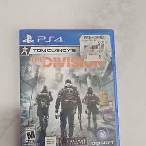 Tom Clancy's The Division PS4 Game - Blue Case
